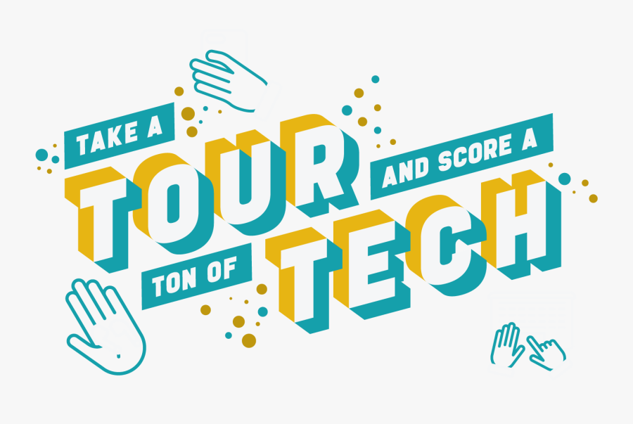 Take A Tour And Score A Ton Of Tech - Graphic Design, Transparent Clipart