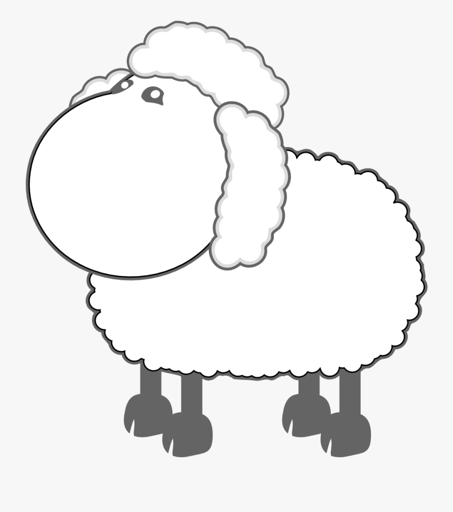 Baaa Means No, Transparent Clipart