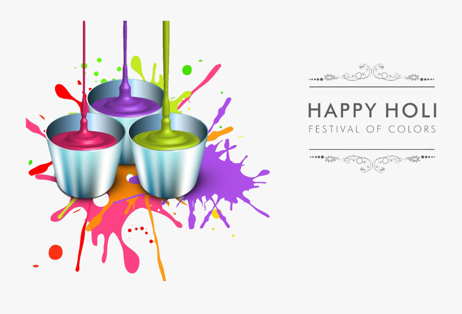 Festival Wish Colours Tour Holi Of Clipart - Happy Holi Images 2019, Transparent Clipart