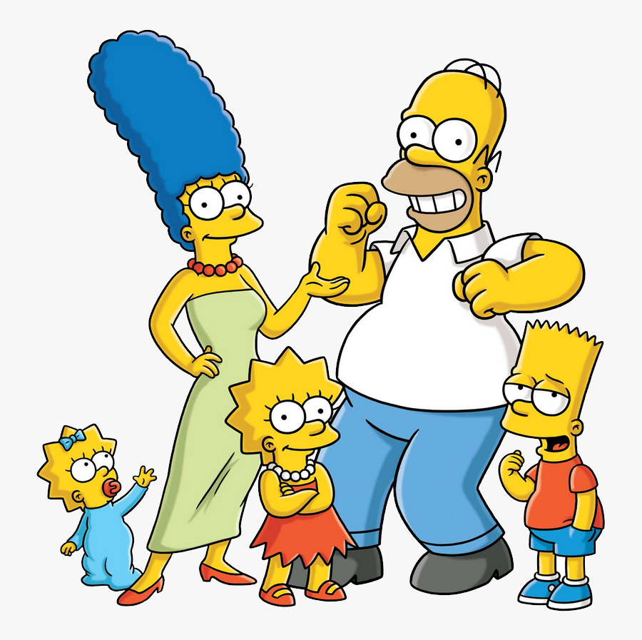 Thumb Image - Cartoon The Simpsons Family , Free Transparent Clipart ...