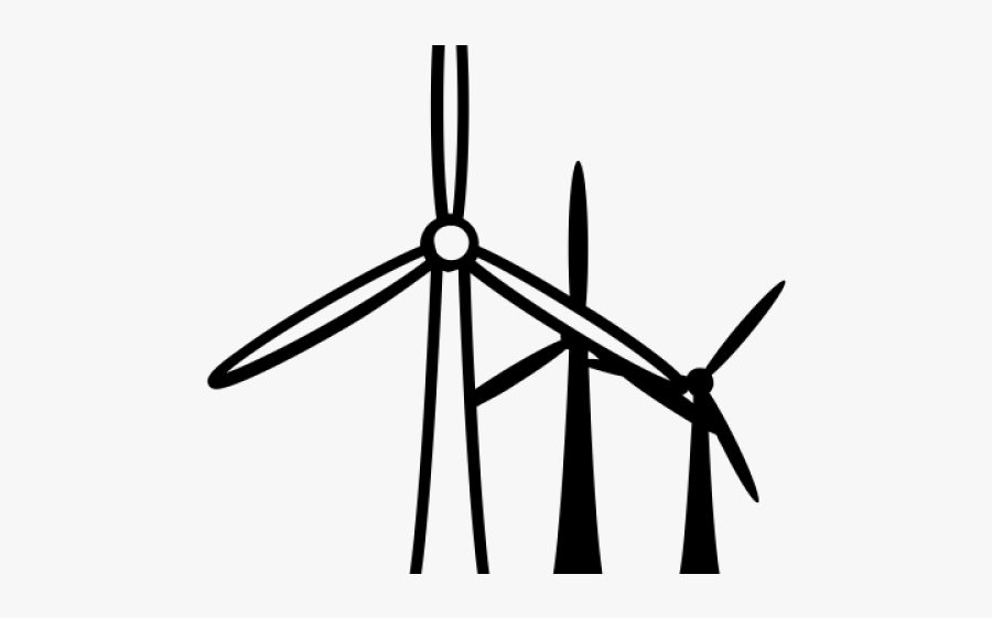 Whit Clipart Wind Turbine - Energy Clipart Windmill, Transparent Clipart