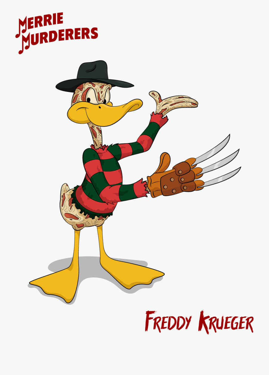 Freddy Krueger - Freddy Krueger Drawing Cartoon, Transparent Clipart