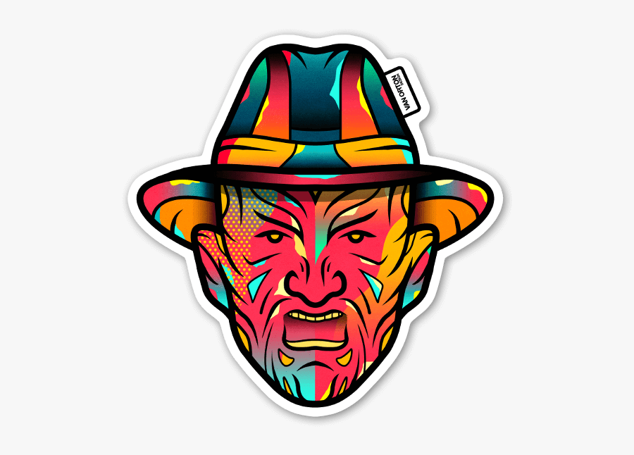 Freddy Krueger Stickers - Freddy Krueger Cartoon Icons ...