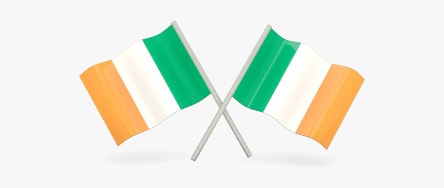 Duo Of Irish Flags - French Flag Transparent Background, Transparent Clipart