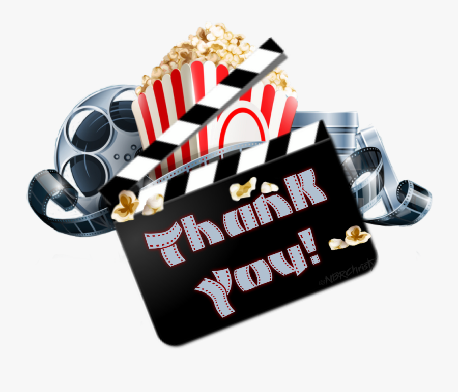 #movie #movies #popcorn #film #filmstrip #filmreel - Movie Reel And Popcorn, Transparent Clipart