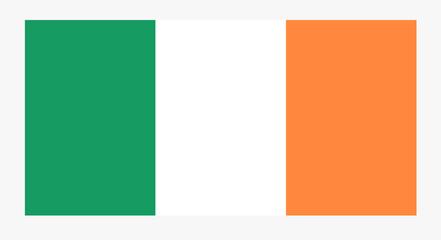 Ie Ireland Flag Icon - Irish Flag, Transparent Clipart