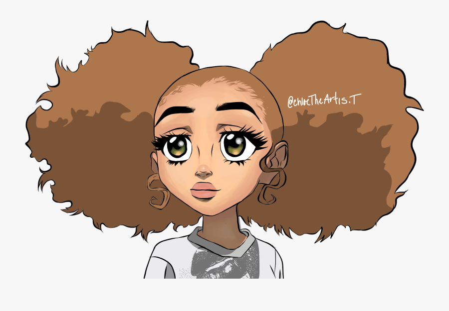 Drawing Dreadlocks Ethnic Woman - Boondocks Drawing, Transparent Clipart