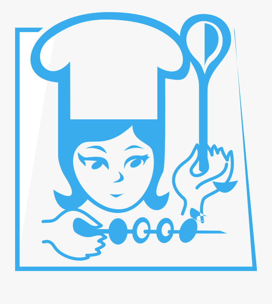 Transparent Woman Chef Png - Woman Chef Logo Png, Transparent Clipart