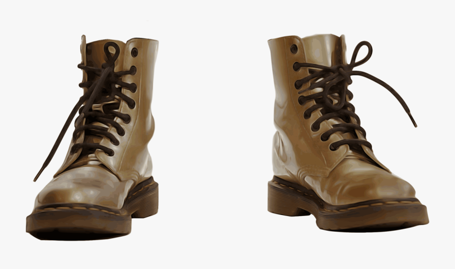 Brown,boot,footwear - Boot, Transparent Clipart