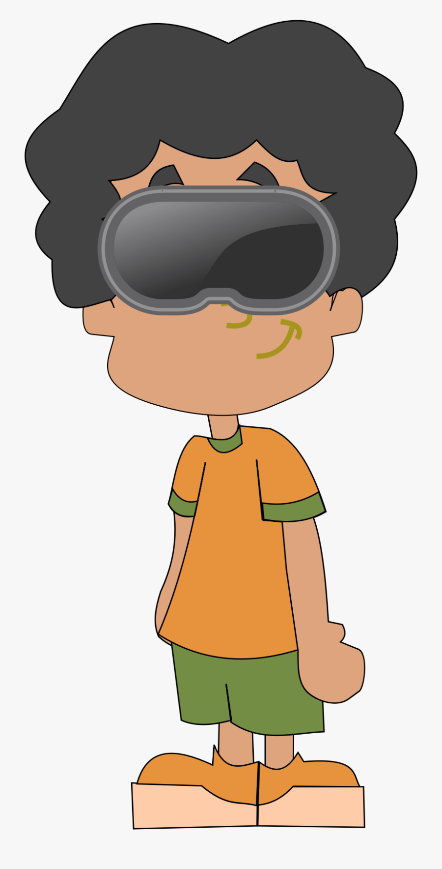 Niño Negro Png, Transparent Clipart