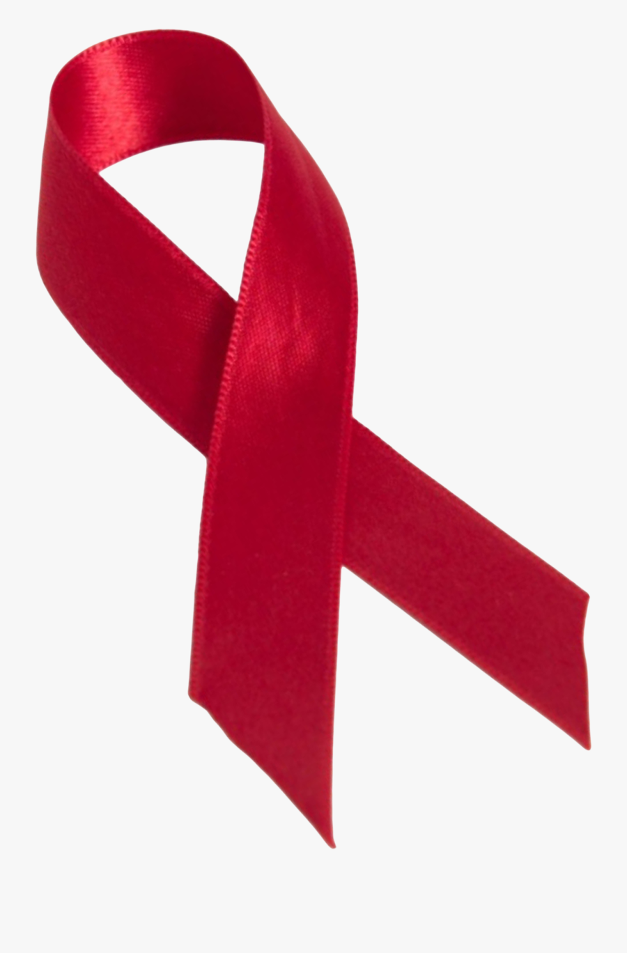 Hiv Ribbon Trans - Satin, Transparent Clipart