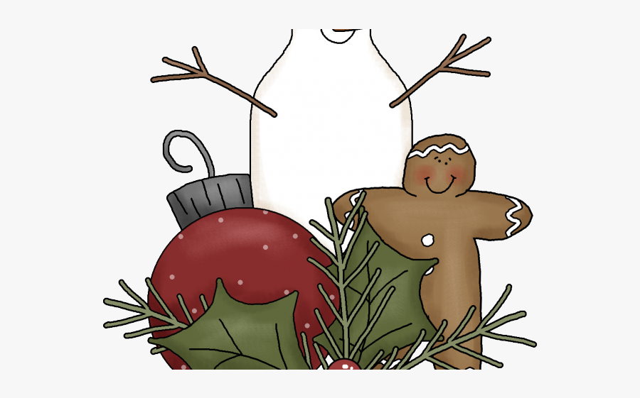 Country Christmas Cliparts - 21 More Days Until Christmas, Transparent Clipart