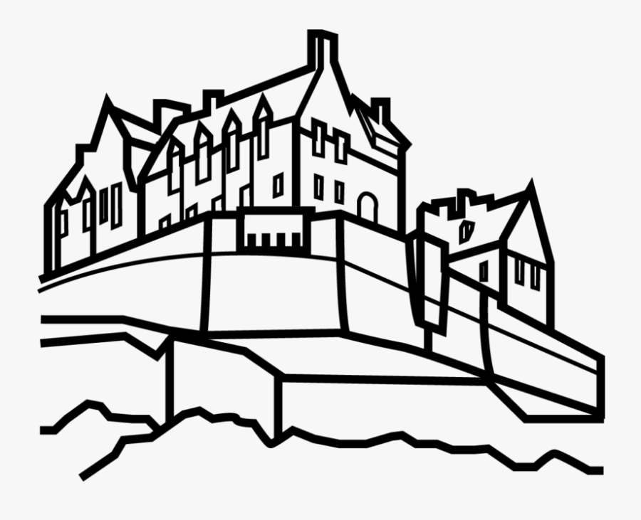 My Icon Story - Edinburgh Pictures Clip Art Castle, Transparent Clipart