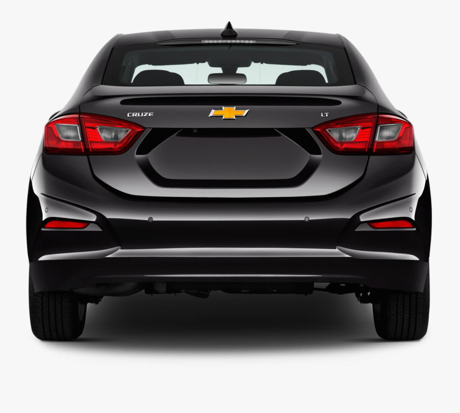 Rear Car Clipart - 2017 Chevy Cruze Back, Transparent Clipart