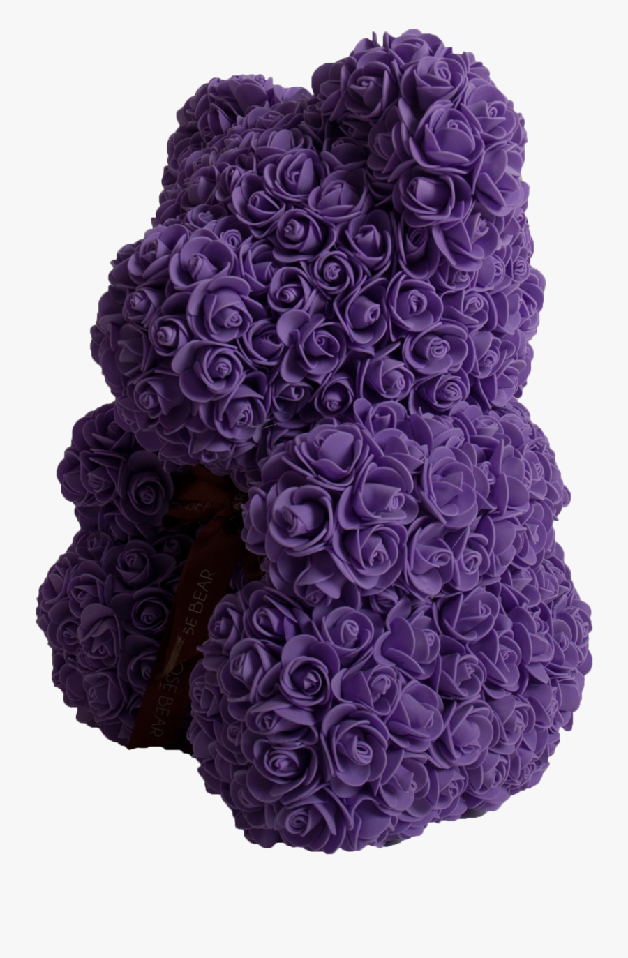 Purple Rose Bear - Cake Decorating, Transparent Clipart