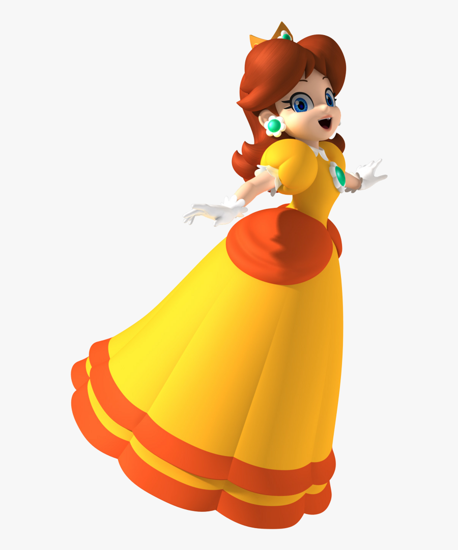 Transparent Third Clipart - Princess Daisy, Transparent Clipart