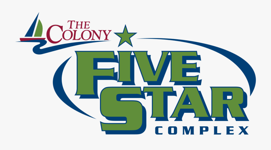 Clip Art Five Star Logo - Colony Five Star Complex, Transparent Clipart