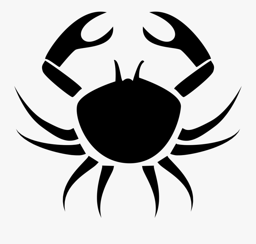 Crab Cancer Symbol - Cancer Zodiac Png, Transparent Clipart