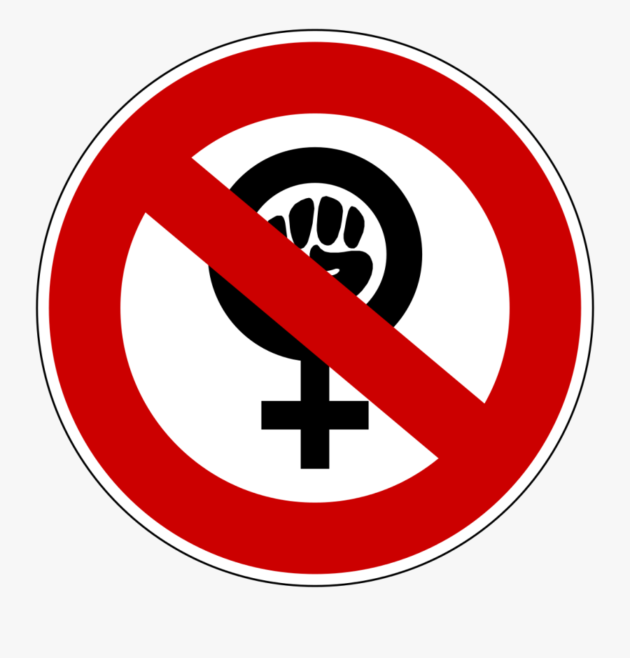 Transparent Feminist Symbol Png - Anti Feminist Symbol Png, Transparent Clipart