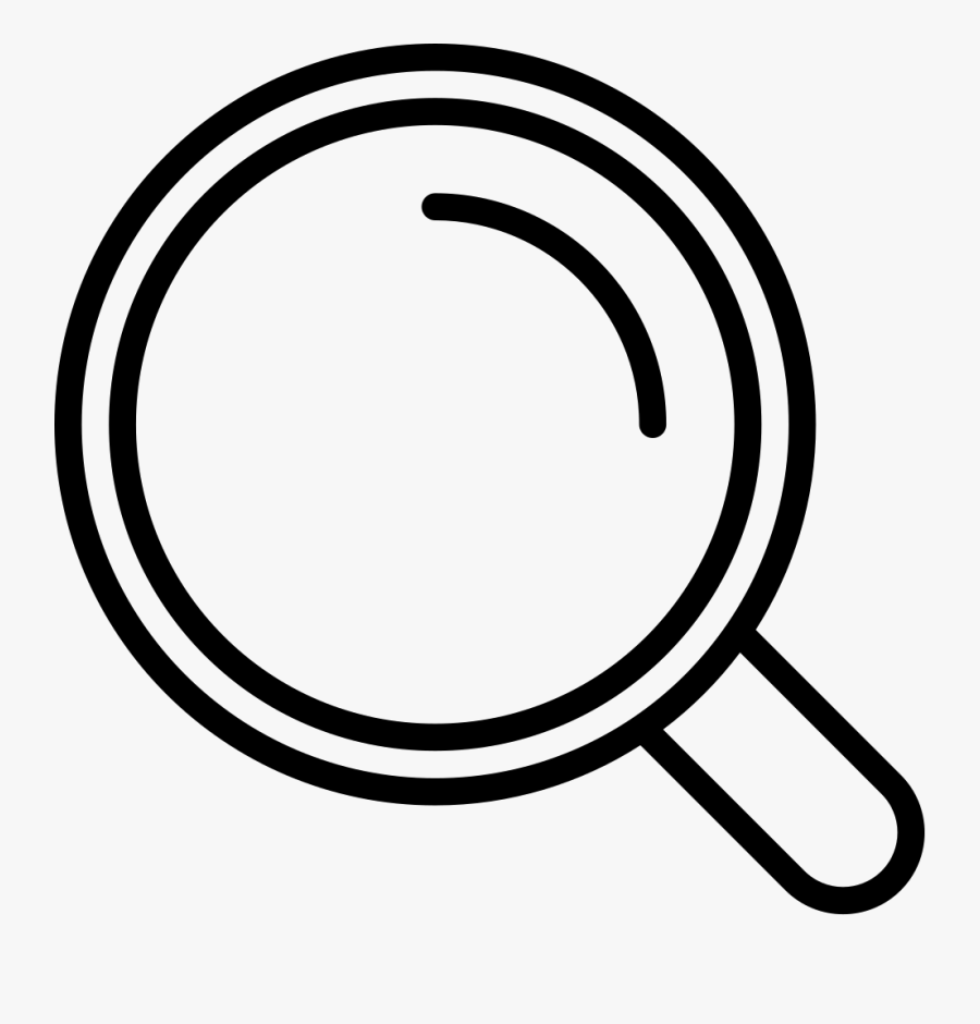 Magnifying Glass Comments - Circle, Transparent Clipart