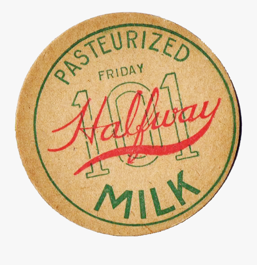 Antique Milk Bottle Caps Royalty Free Printable Graphic - Emblem, Transparent Clipart
