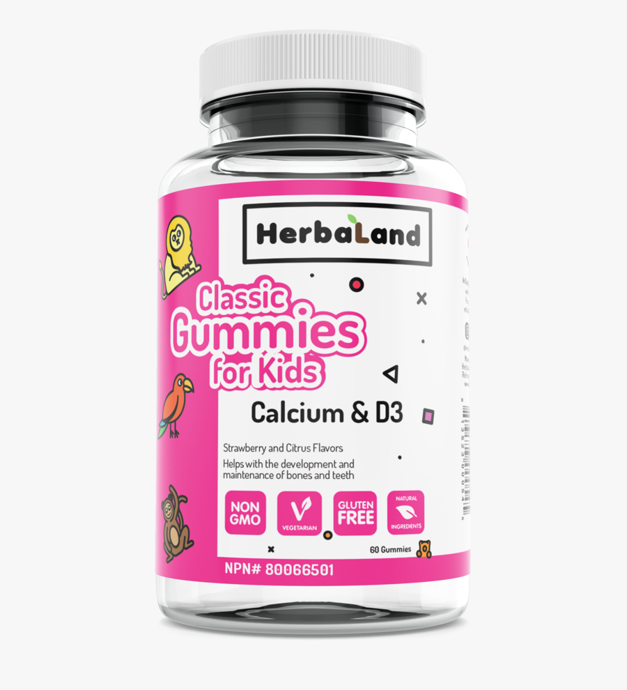 Next Clipart , Png Download - Herbaland Calcium D3 30kids Gummy+, Transparent Clipart