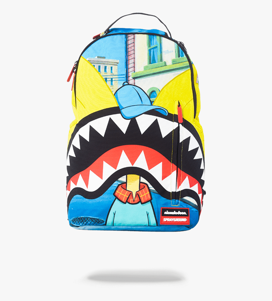 Hey Arnold Shark Mouth Clipart , Png Download - Hey Arnold Sprayground Bookbag, Transparent Clipart