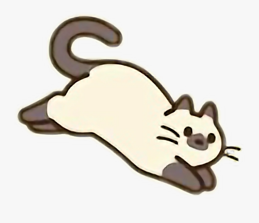 Siamese Cat - Kawaii Siamese Cat, Transparent Clipart