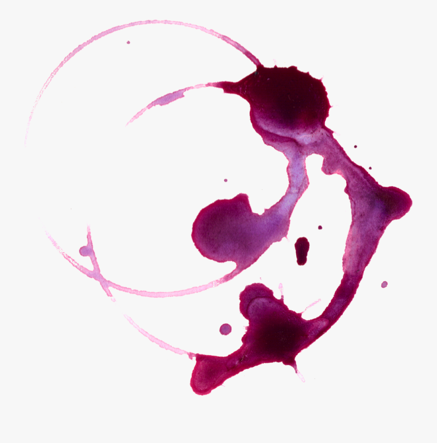 Wine Splash Png - Wine Stain, Transparent Clipart