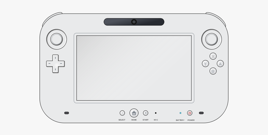 Nintendo Wii U - Wii U, Transparent Clipart