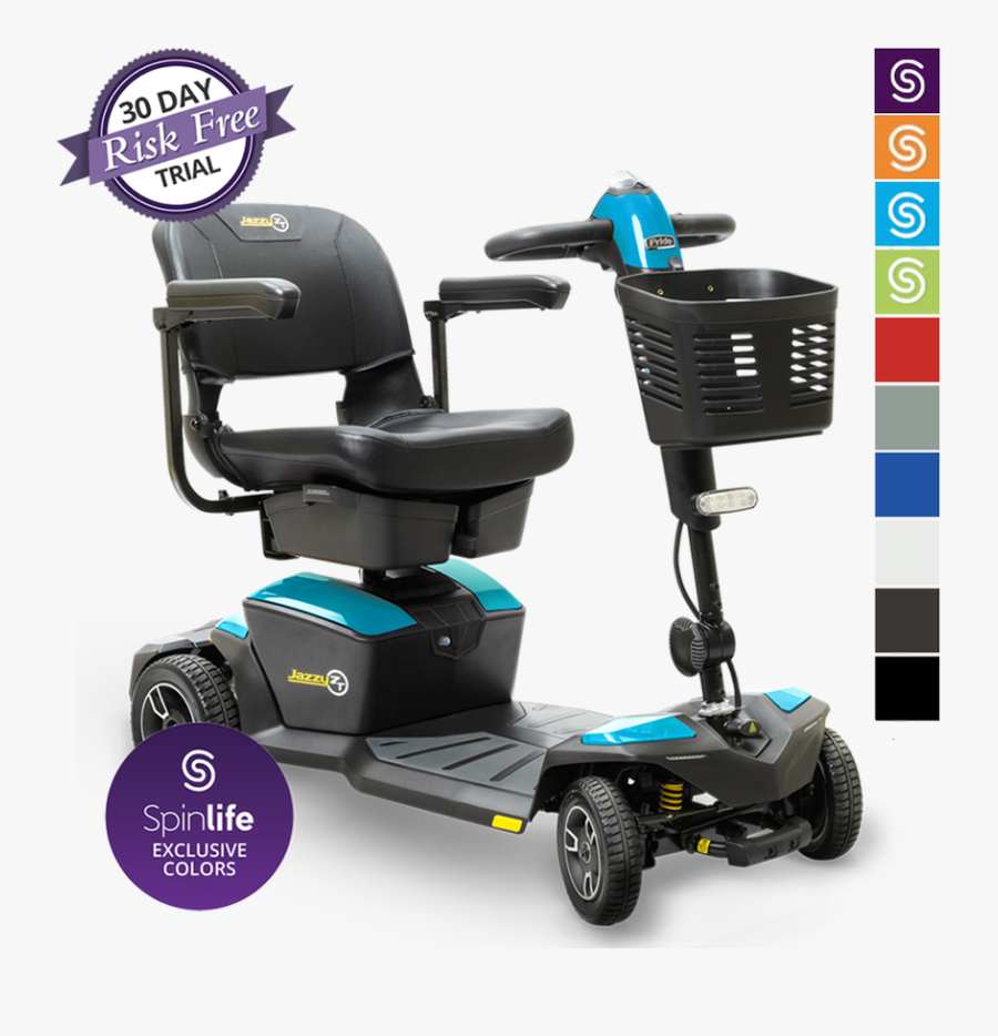 Shown In Spinlife Exclusive - Pride Jazzy Scooter Battery, Transparent Clipart