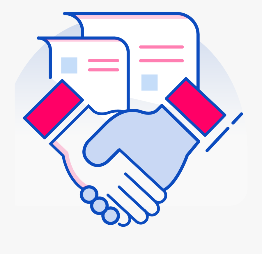 Partner Work Clipart - Supplier Relationship Icon, Transparent Clipart