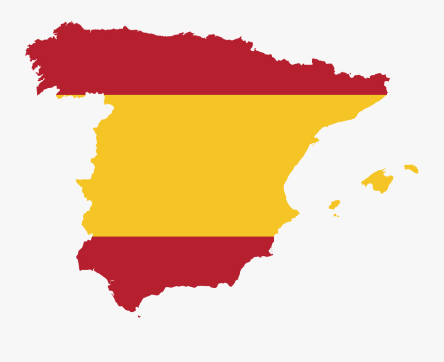 Spain Flag .png, Transparent Clipart