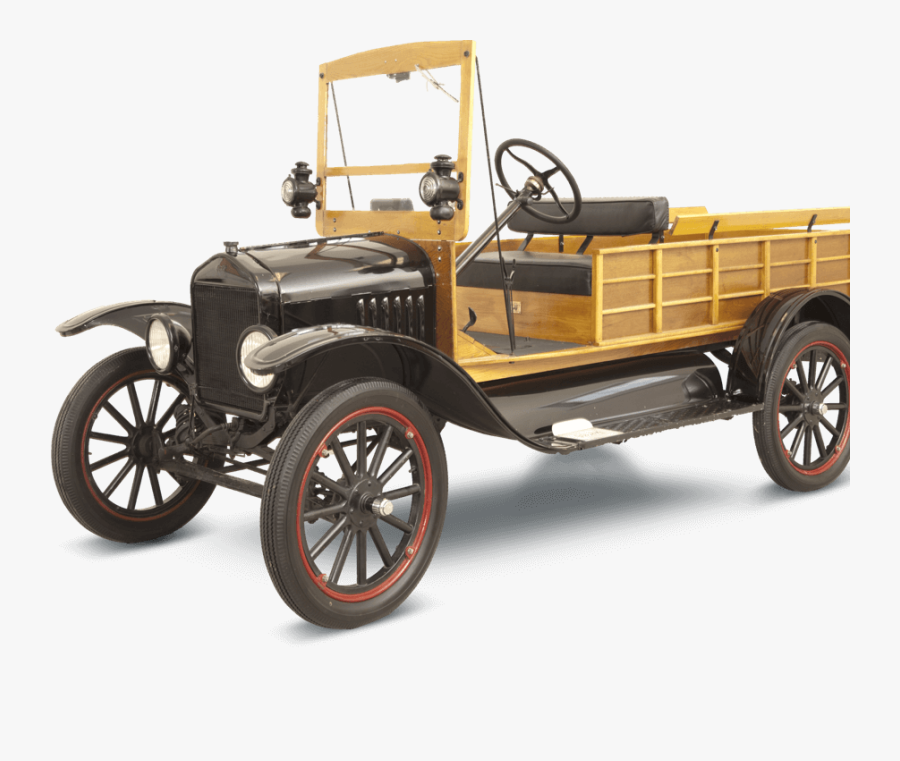 Transparent Vintage Car Png - Model T Ford Open Express, Transparent Clipart