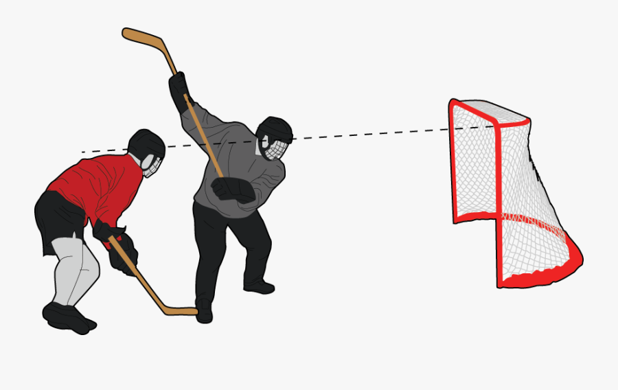 Transparent Hockey Net Png - High Sticking In Hockey, Transparent Clipart