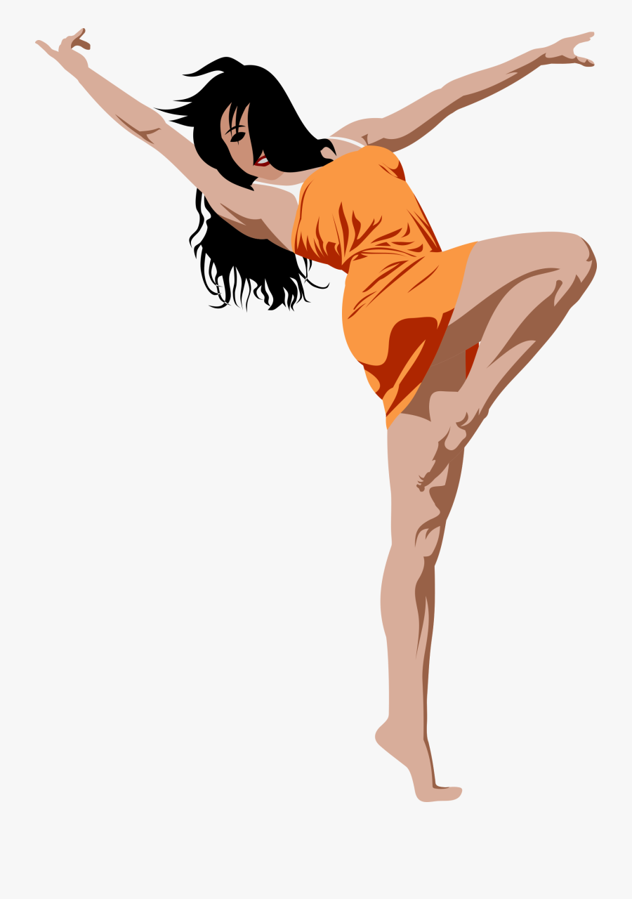 Performing Arts,art,thigh - Girl Clip Art Dance, Transparent Clipart