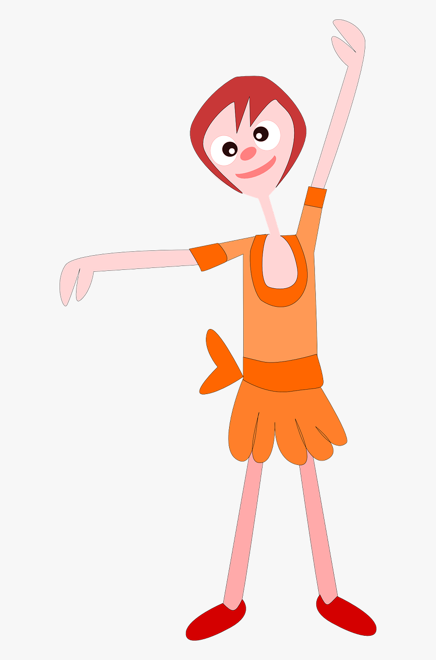 Ballet Girl Dancing Png Image - Niña Bailando Png, Transparent Clipart