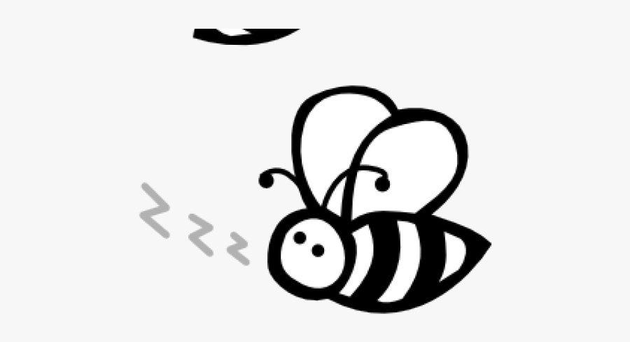 Bees Clipart Black And White - Cute Bees Clipart Black And White, Transparent Clipart