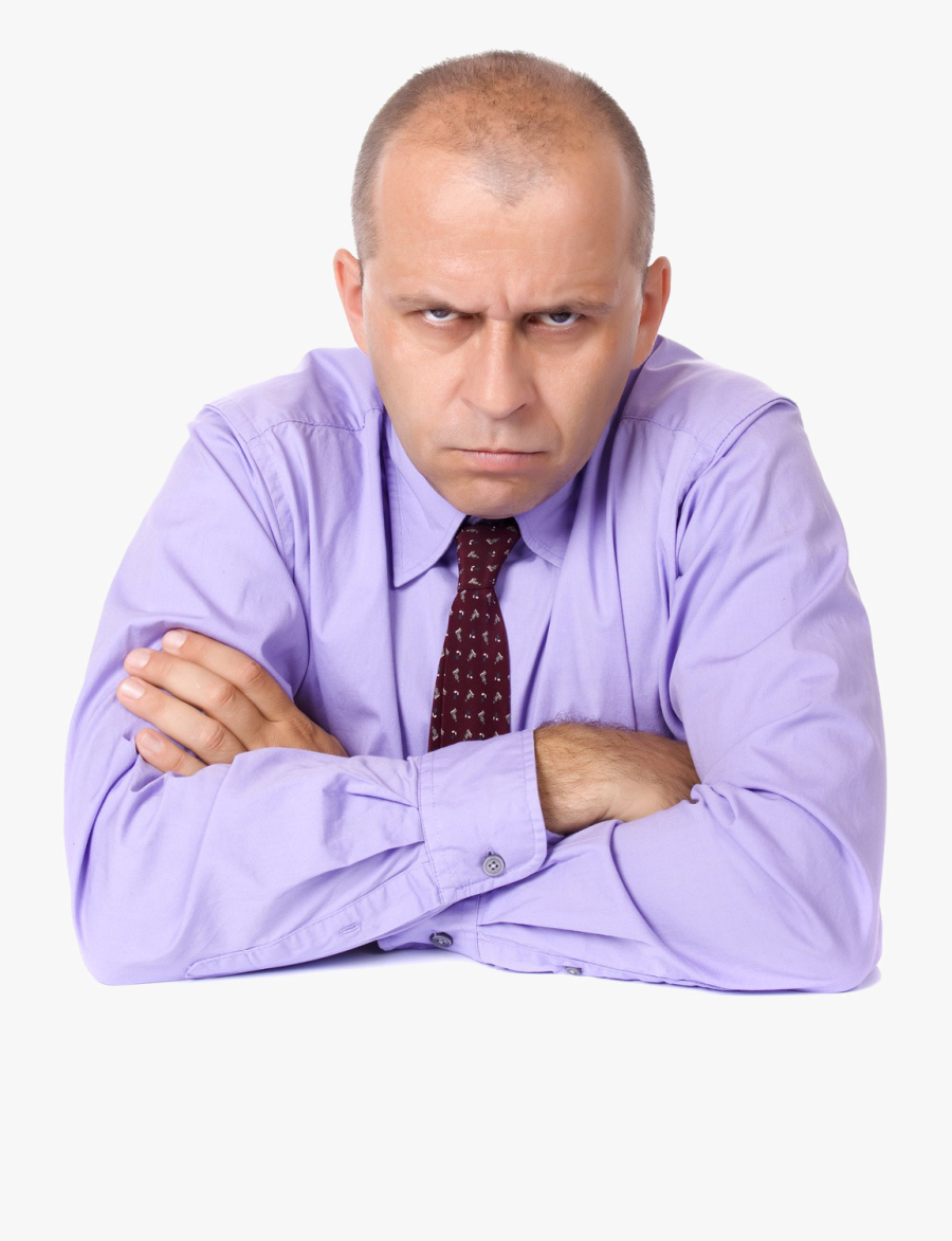 Angry Man Png - Angry Person Png, Transparent Clipart