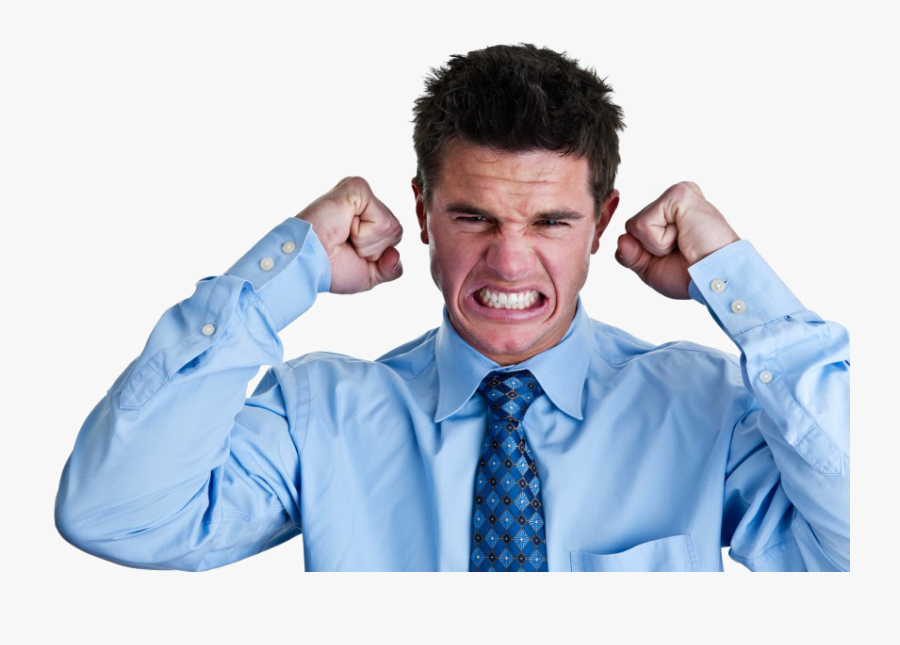 Angry Person Png, Transparent Clipart