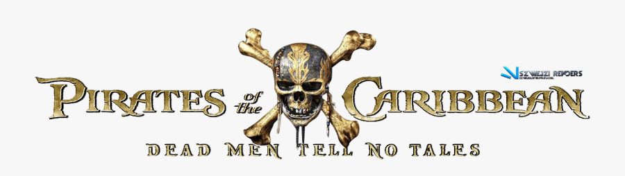 Pirates Of The Caribbean - Pirates Of The Caribbean Dead Men Tell No Tales Logo, Transparent Clipart