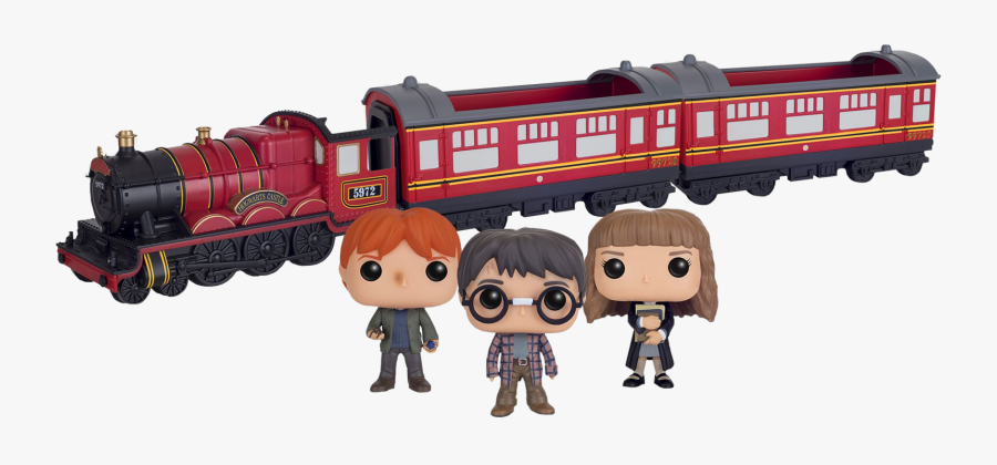 Drawing Train Harry Potter - Hogwarts Train Funko Pop, Transparent Clipart