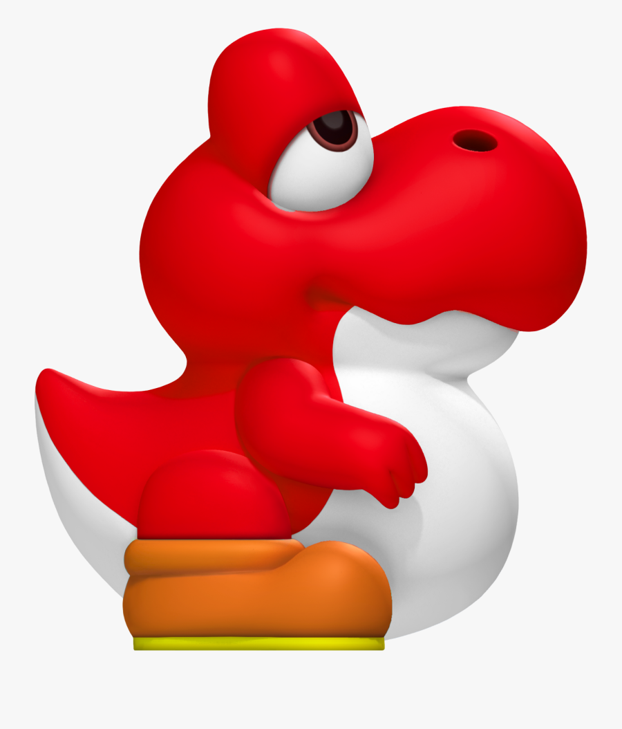 Transparent Yoshi Png - Baby Yoshi Mario Bros U, Transparent Clipart