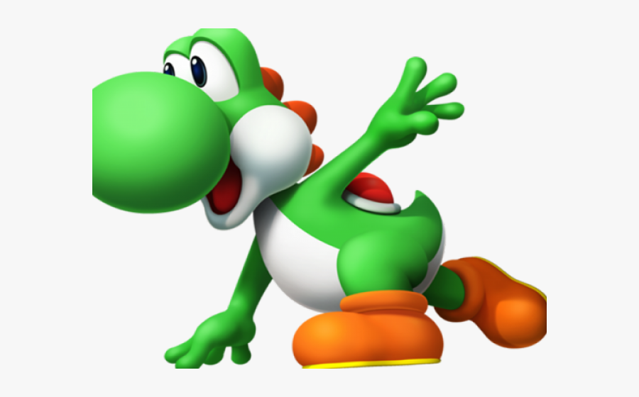 Yoshi Clipart Run - Yoshi Super Mario Png, Transparent Clipart