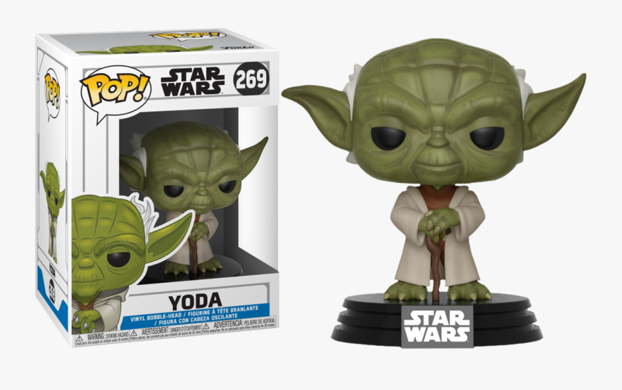 Yoda Funko Pop , Transparent Cartoons - Funko Pop Star Wars Yoda, Transparent Clipart