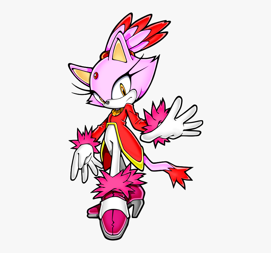 Burning Blaze The Cat, Transparent Clipart