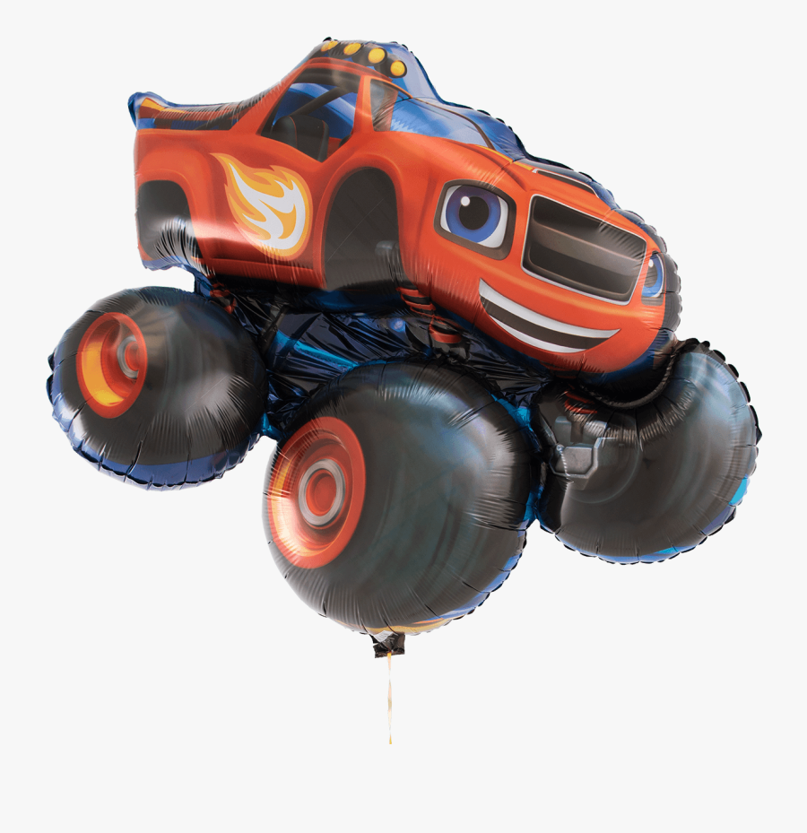 Transparent Blaze And The Monster Machines Png - Red Balloon Blaze, Transparent Clipart