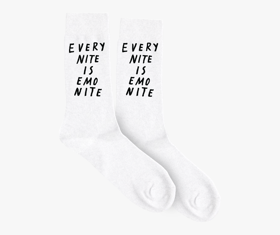 Enien White Socks - Sock, Transparent Clipart