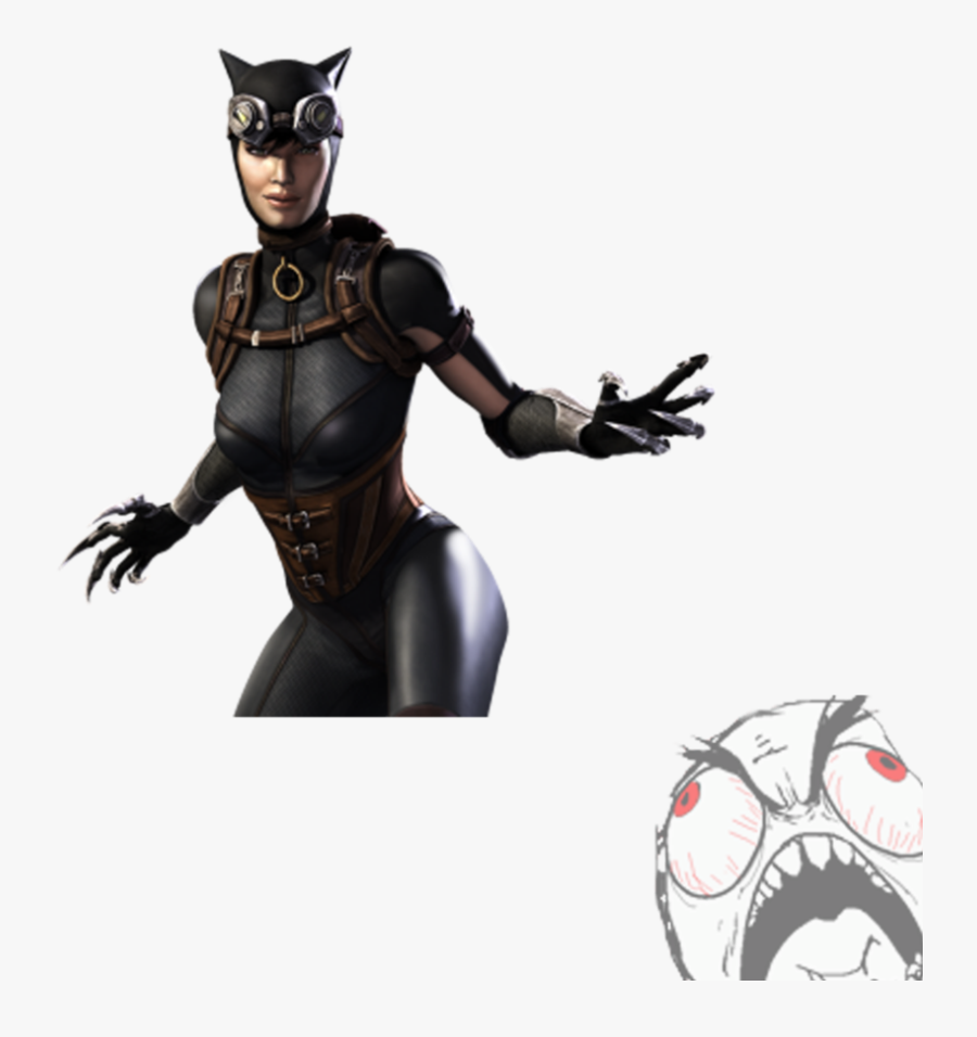 Gods Among Us - Catwoman Injustice, Transparent Clipart