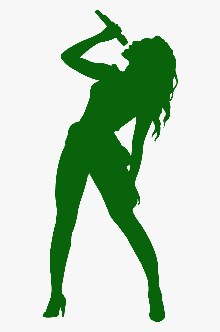 Beyonce Silhouette Transparent, Transparent Clipart